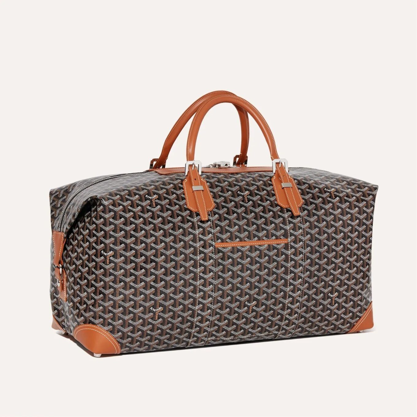 WhatsApp Image 2025-09-12 at 6.33.58 PM Goyard Bowling 55 Brown Duffle Bag