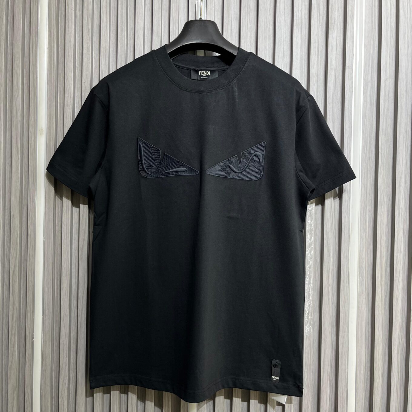 Fendi Kan I Black T-Shirt For Men