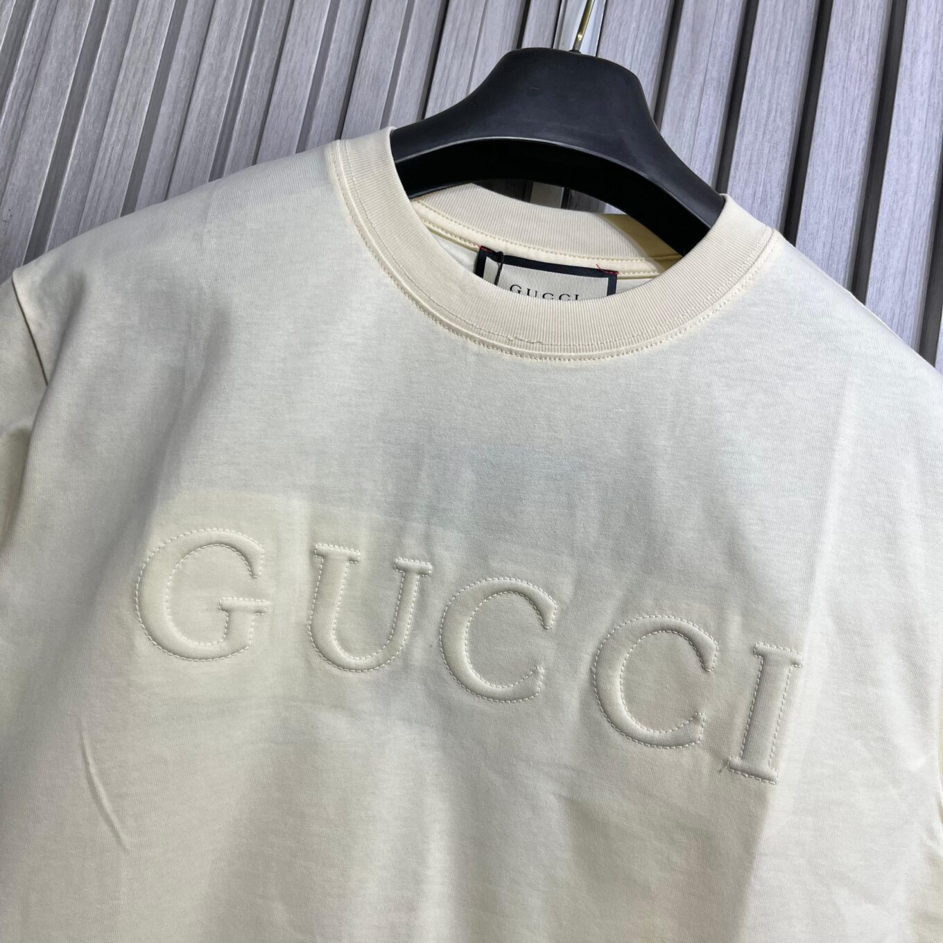 Gucci Logo White T-Shirt For Men