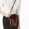 Ysl Le 37 Burgundy Bucket Bag