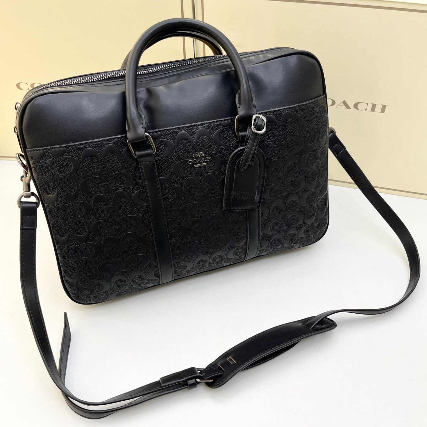 WhatsApp Image 2025-09-20 at 8.05.57 PM Coach Embossed Laptop Bag