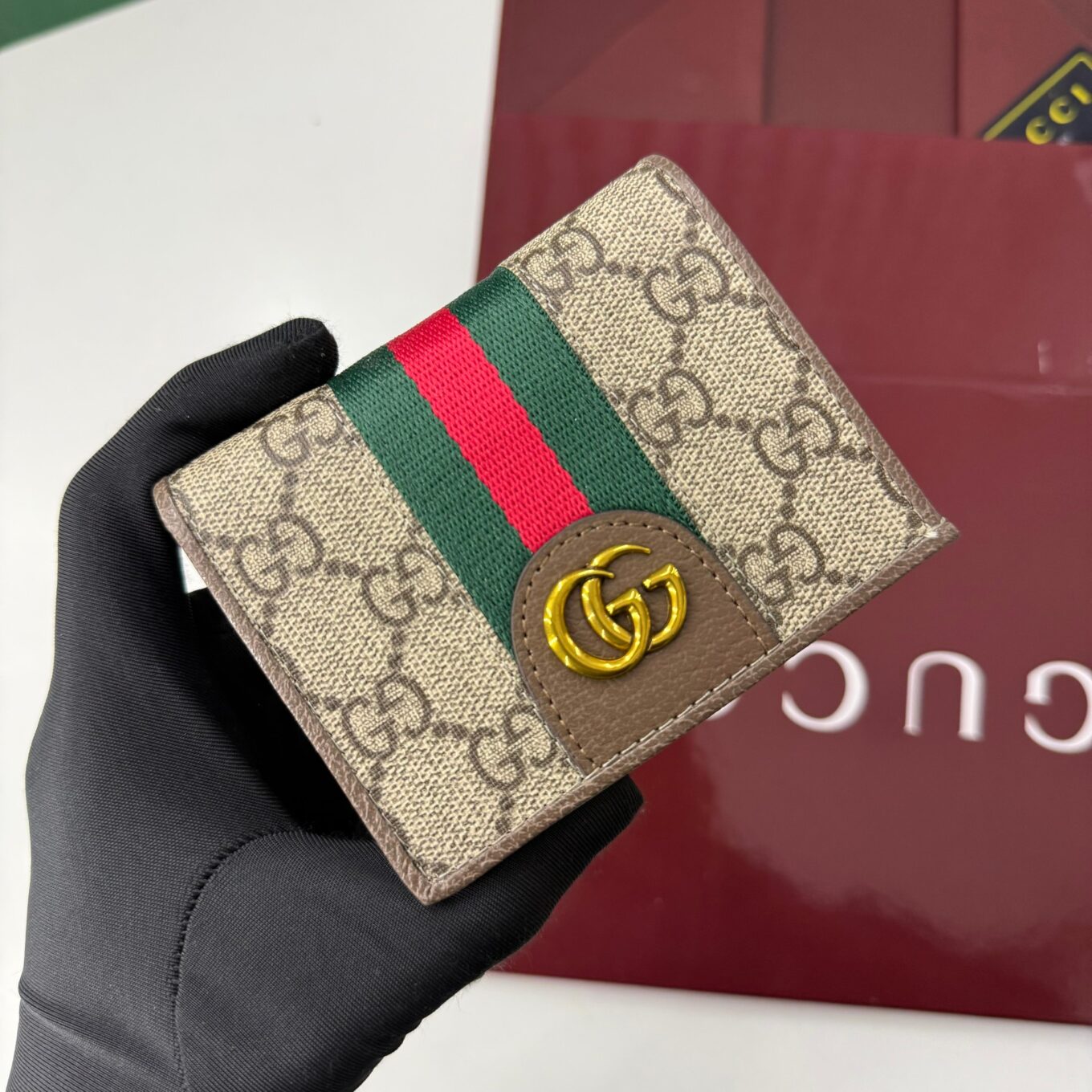 Gucci Ophidia GG Premium BiFold Wallet