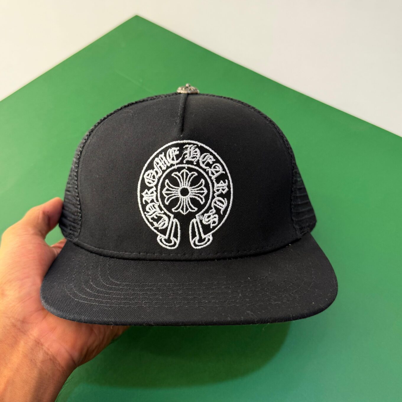 Chromeheart Black Baseball Cap