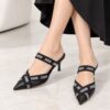 Jadior Black Pump Heel