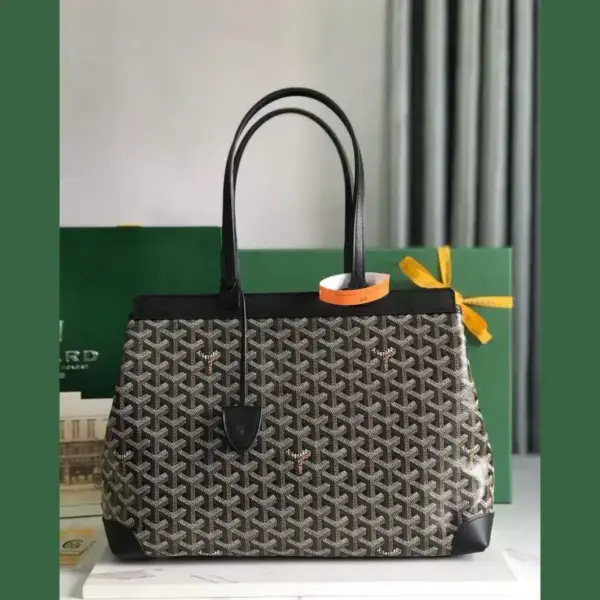 goyard bag Goyard Bellechasse Black Tote Bag