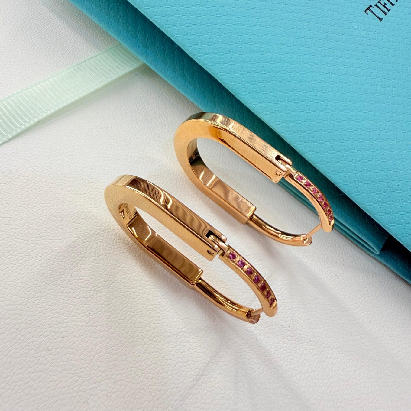 WhatsApp Image 2025-10-01 at 10.24.44 PM Tiffany & Co Lock Rose Edition Rosegold Earrings