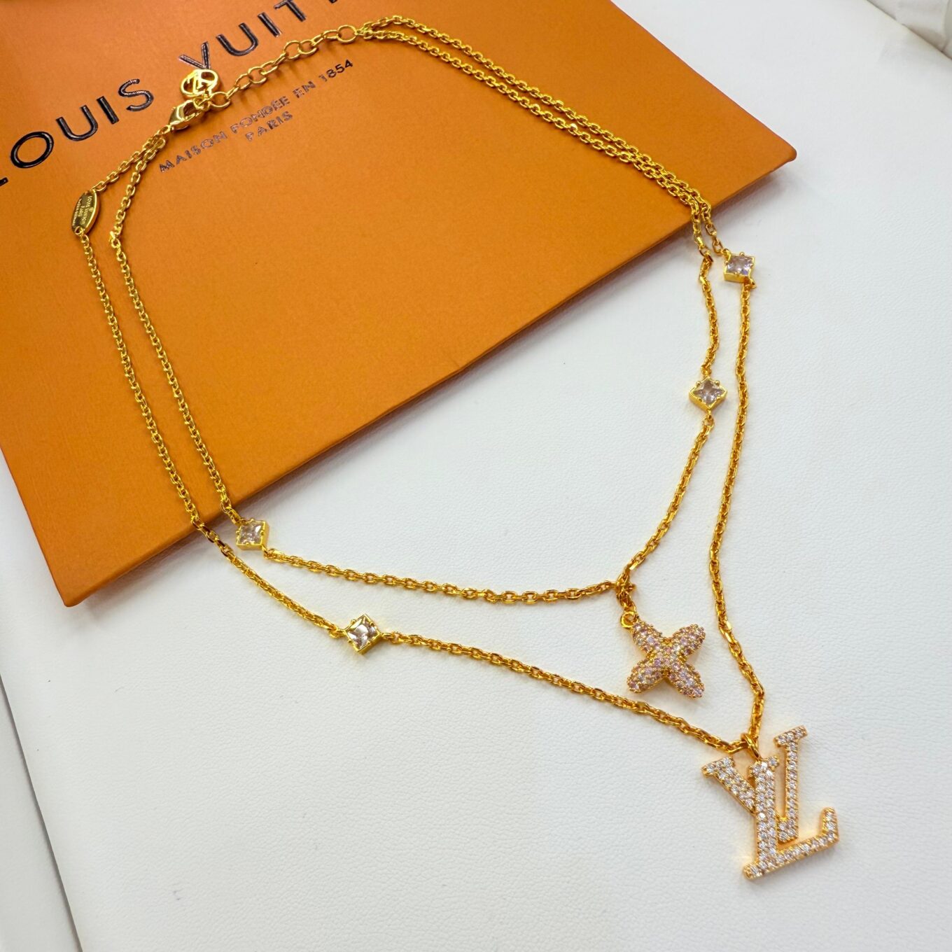 Louis Vuitton Floragram Necklace