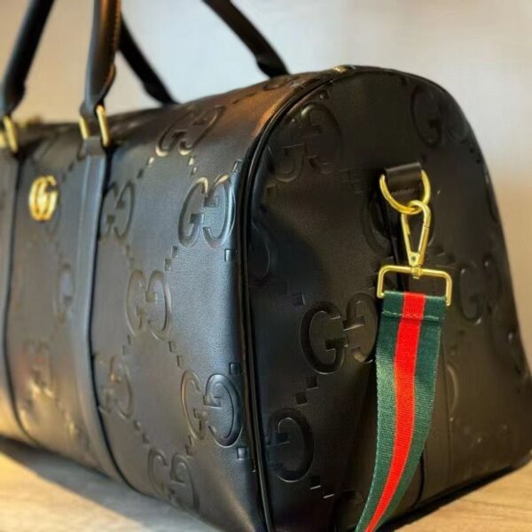 WhatsApp Image 2025-10-09 at 8.29.58 PM (1) Gucci GG Jumbo Black Duffle Bag