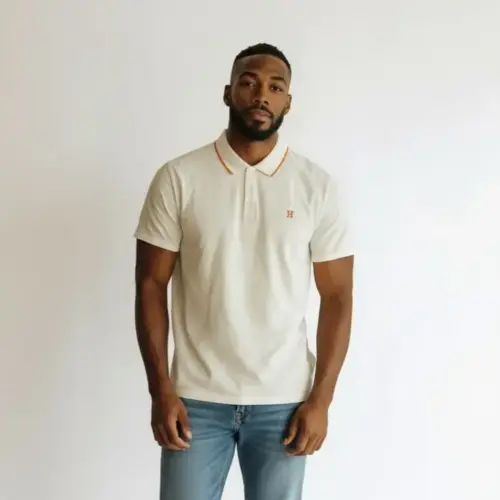 Hermes Off White Polo Tshirt