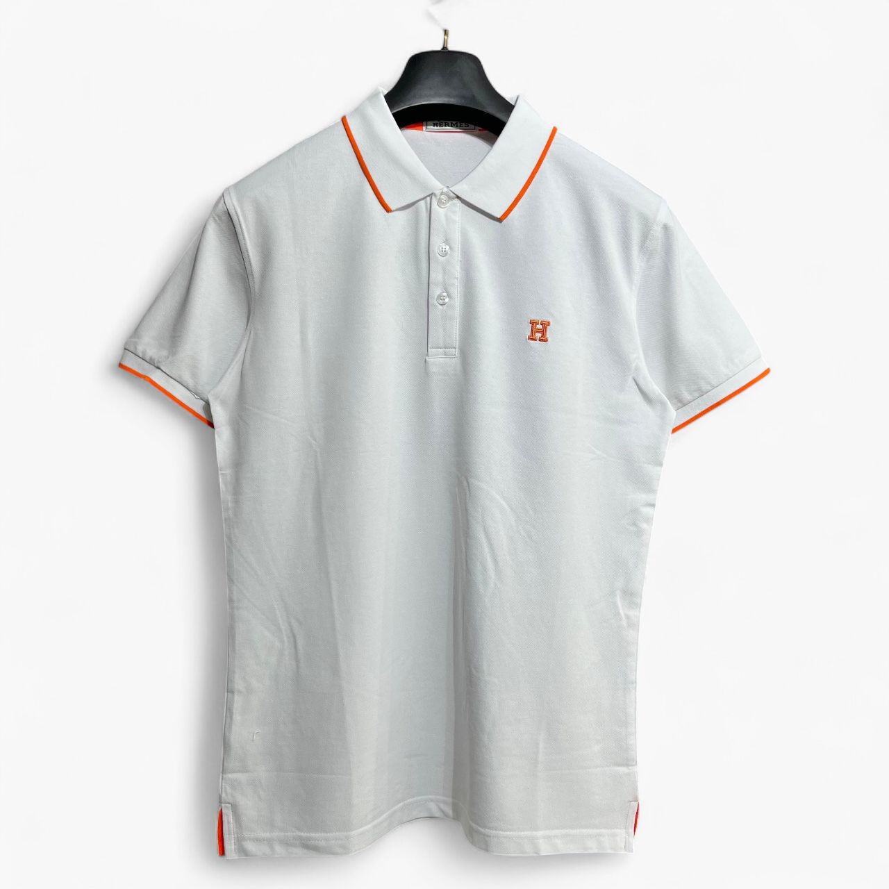Hermes White Polo Tshirt