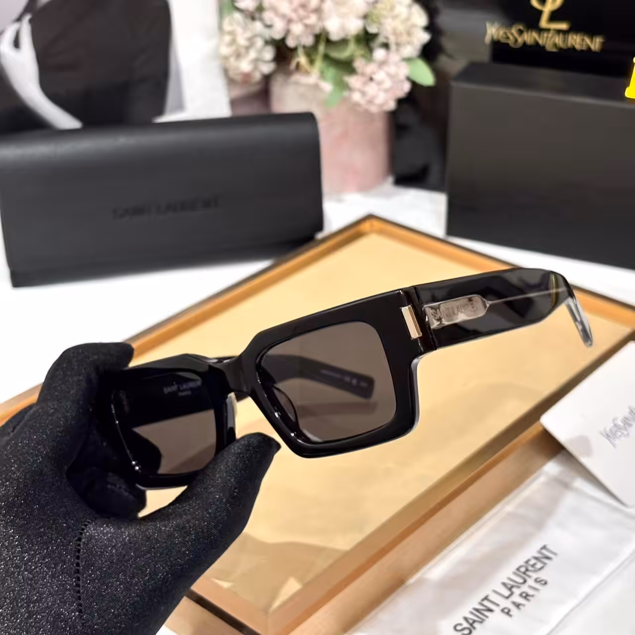 YSL Wayfarer Men’s Premium Sunglass