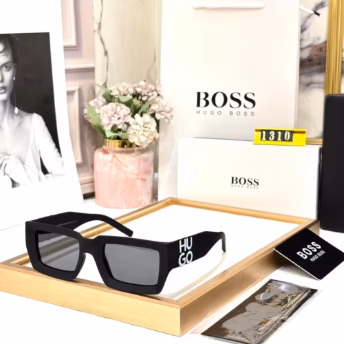 Hugo Boss Wayfarer Black Matee Men’s Sunglass