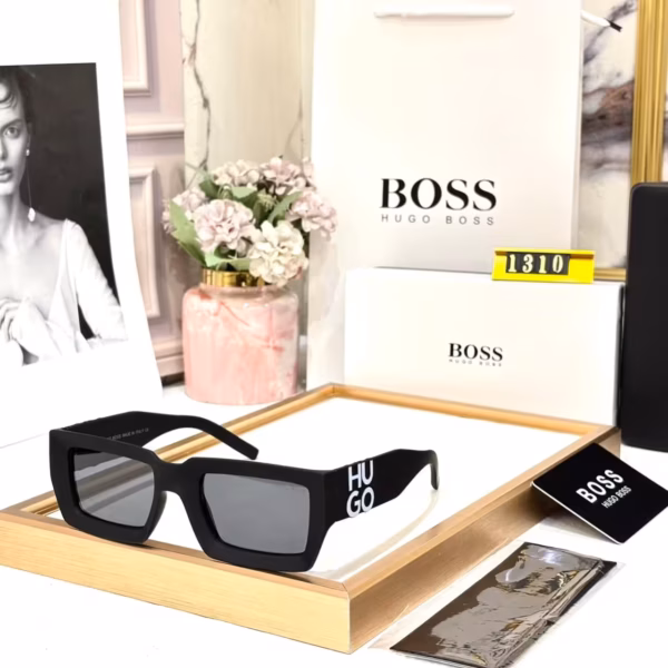 Hugo Boss Wayfarer Black Matee Men’s Sunglass