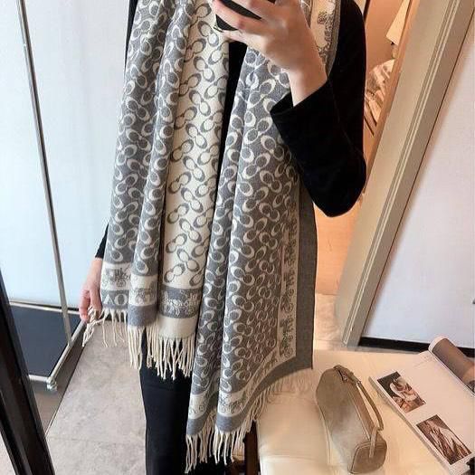 WhatsApp Image 2025-10-30 at 1.21.36 AM Coach Gray Premium Quality Unisex Woolen Stole