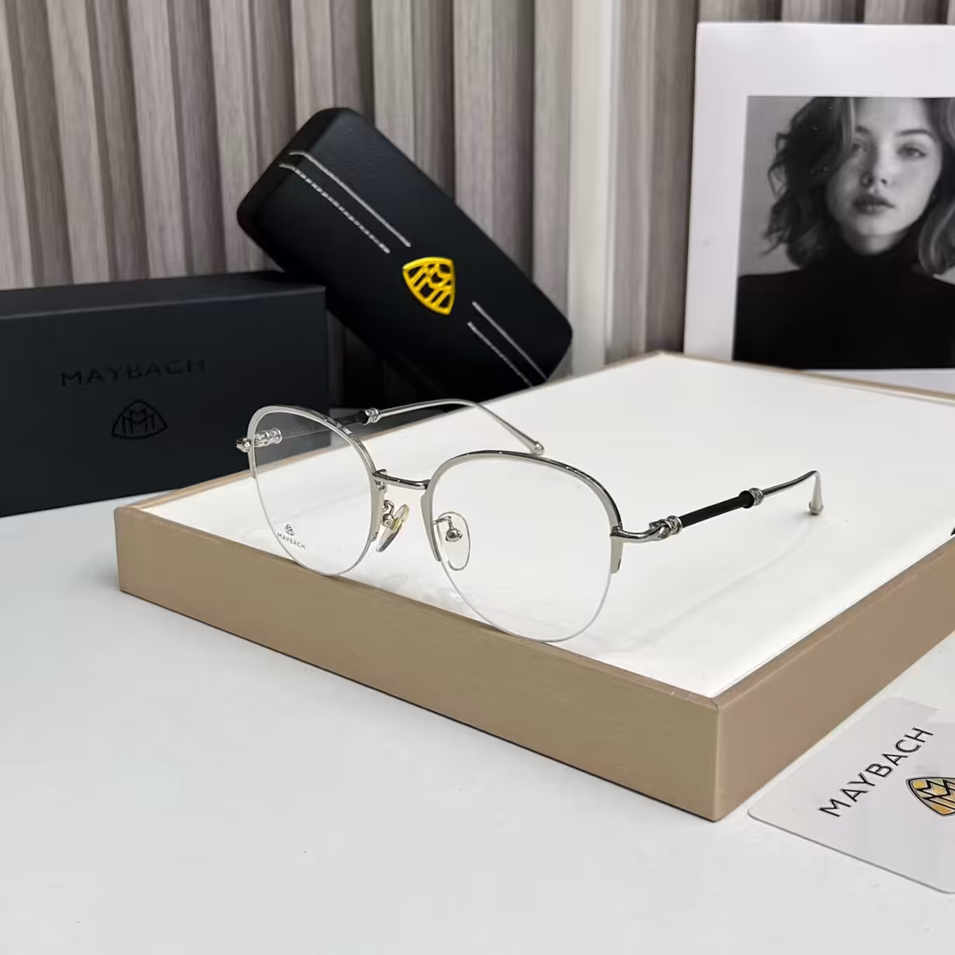 Maybach Oval Oversized womens Premium Optical Frame