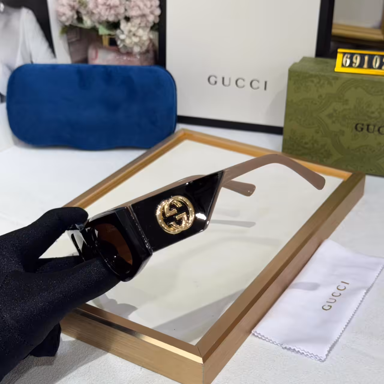 Gucci Reverse GG Women’s Sunglass