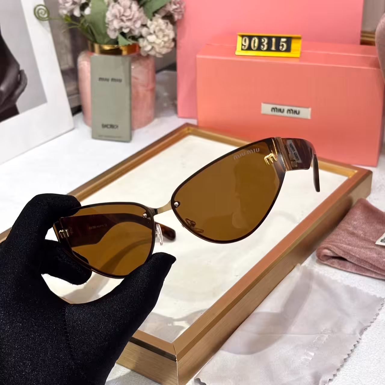 WhatsApp Image 2025-11-01 at 6.30.25 PM (1) Miu Miu Cat Eye Women’s Sunglass