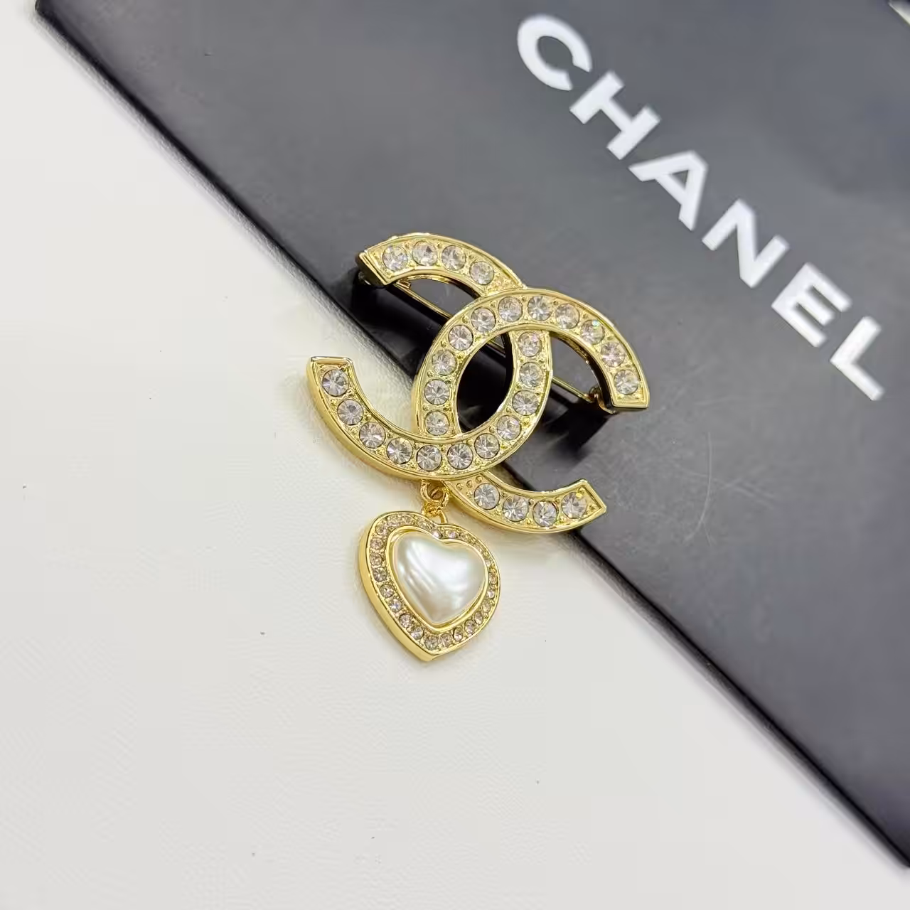 WhatsApp Image 2025-11-17 at 7.25.10 PM Chanel Pearl Heart Drop Brooch