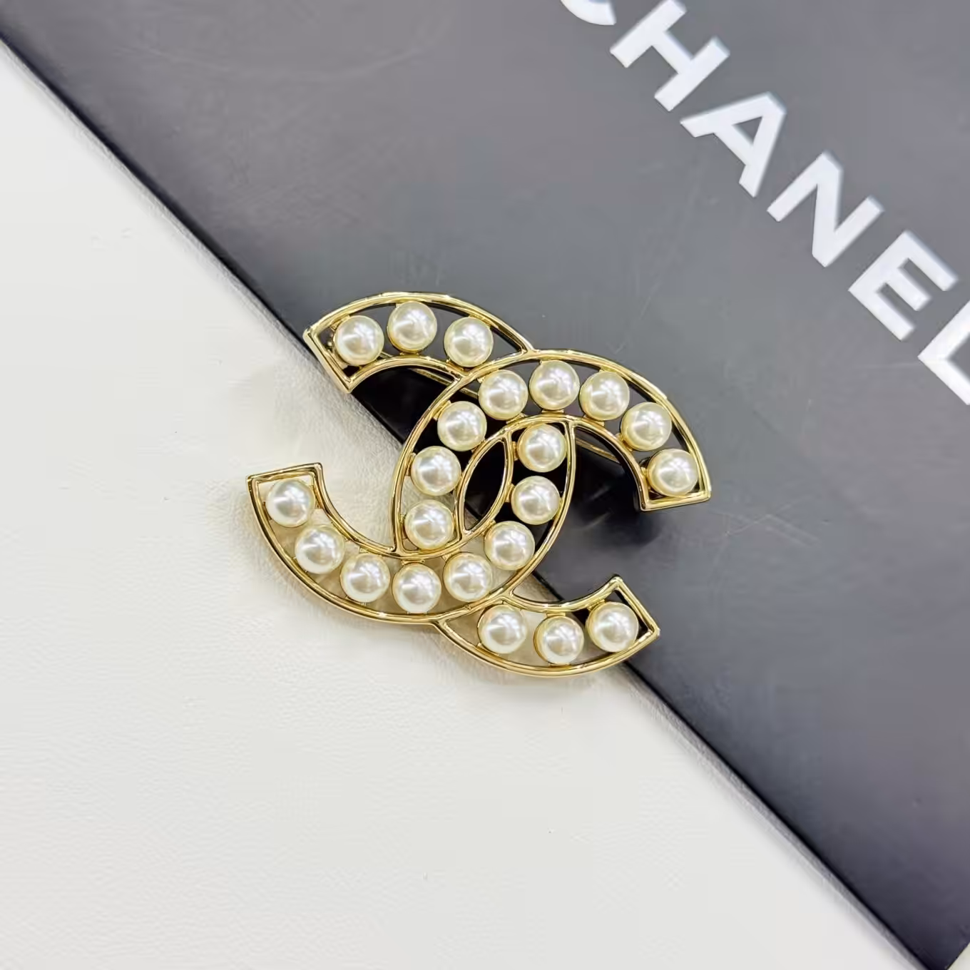 WhatsApp Image 2025-11-17 at 8.30.03 PM Chanel CC Pearl Brooch