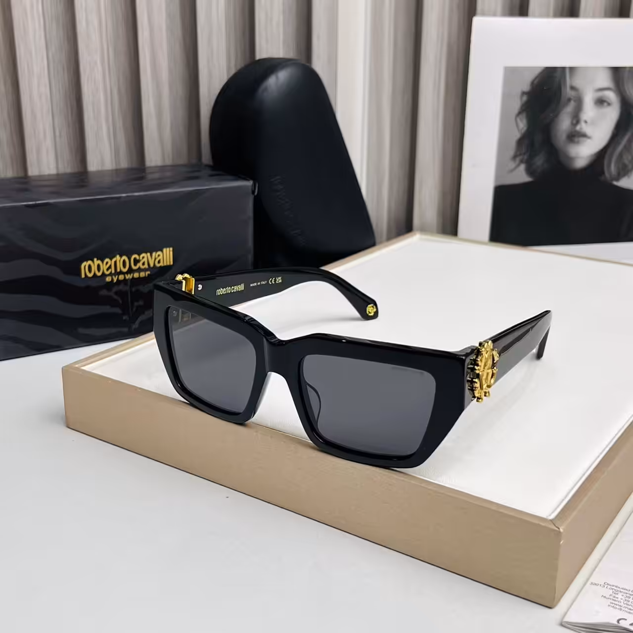 WhatsApp Image 2025-11-20 at 6.07.25 PM Roberto Cavalli Bold Black Square Sunglasses