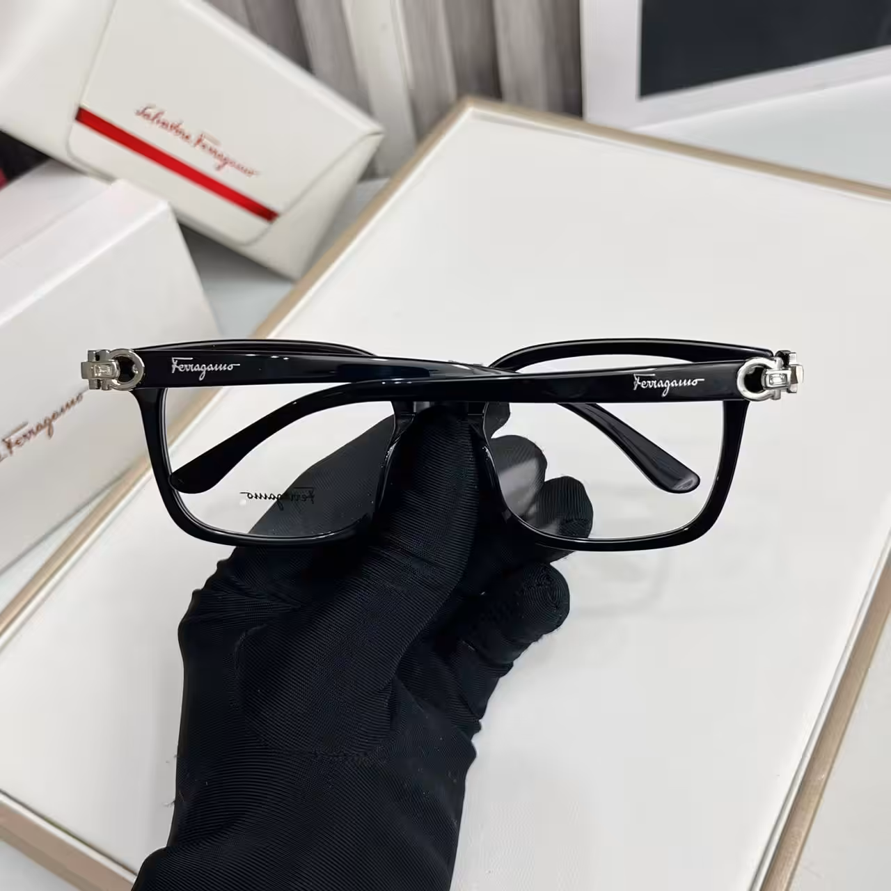 Ferragamo Signature Gancini Optical Frame