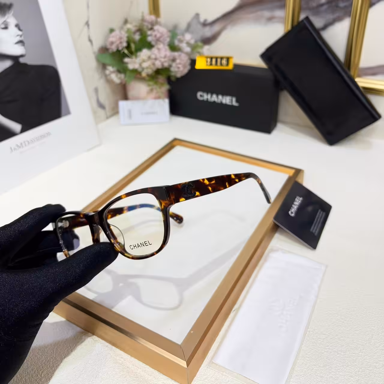 WhatsApp Image 2026-01-08 at 4.22.13 AM (1) Chanel Wayfarer Unisex Premium Eyeglasses