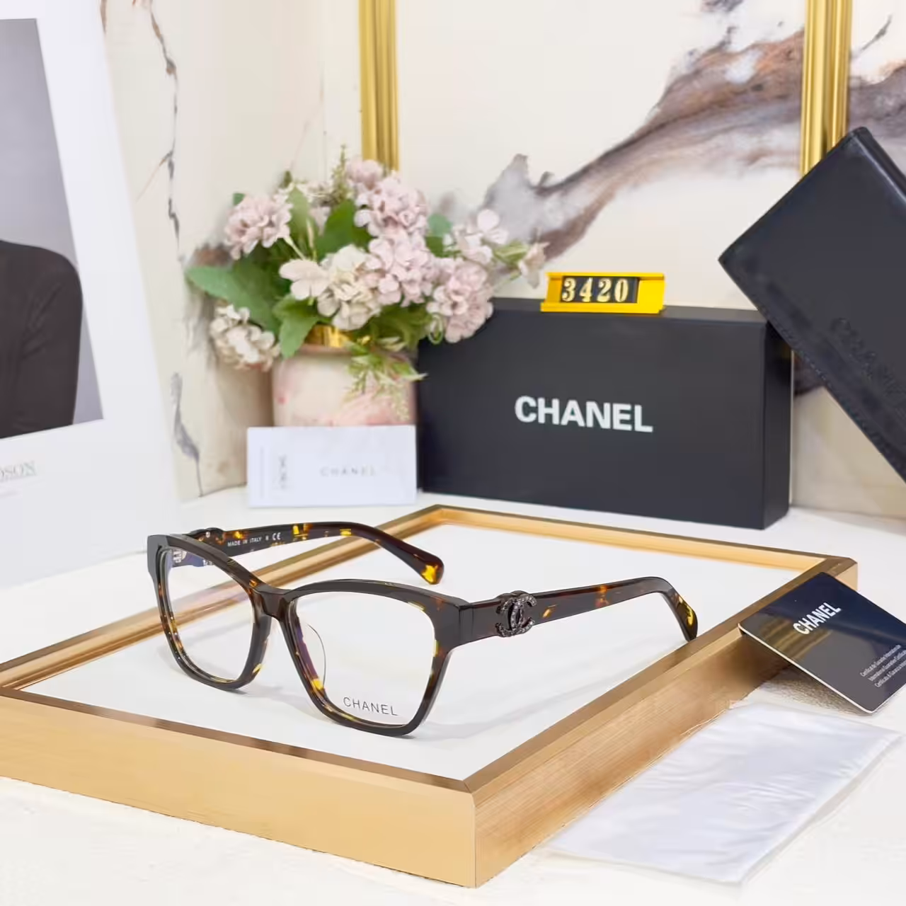 WhatsApp Image 2026-01-08 at 4.26.05 AM Chanel Rectangular Womens Premium Eyeglasses