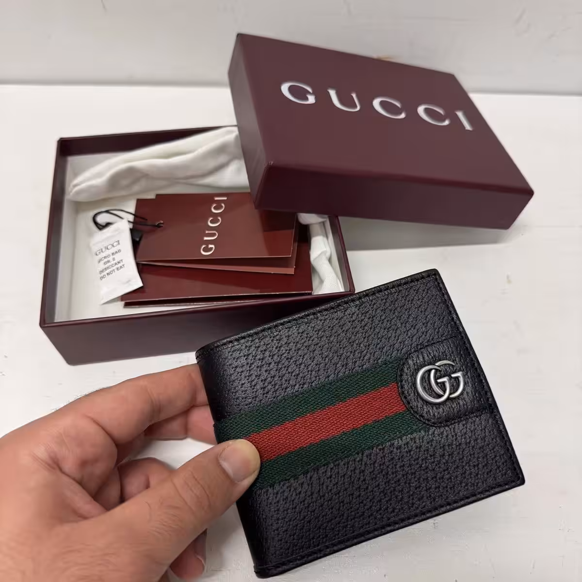 Gucci GG Black Ophidia Premium Men’s Wallet