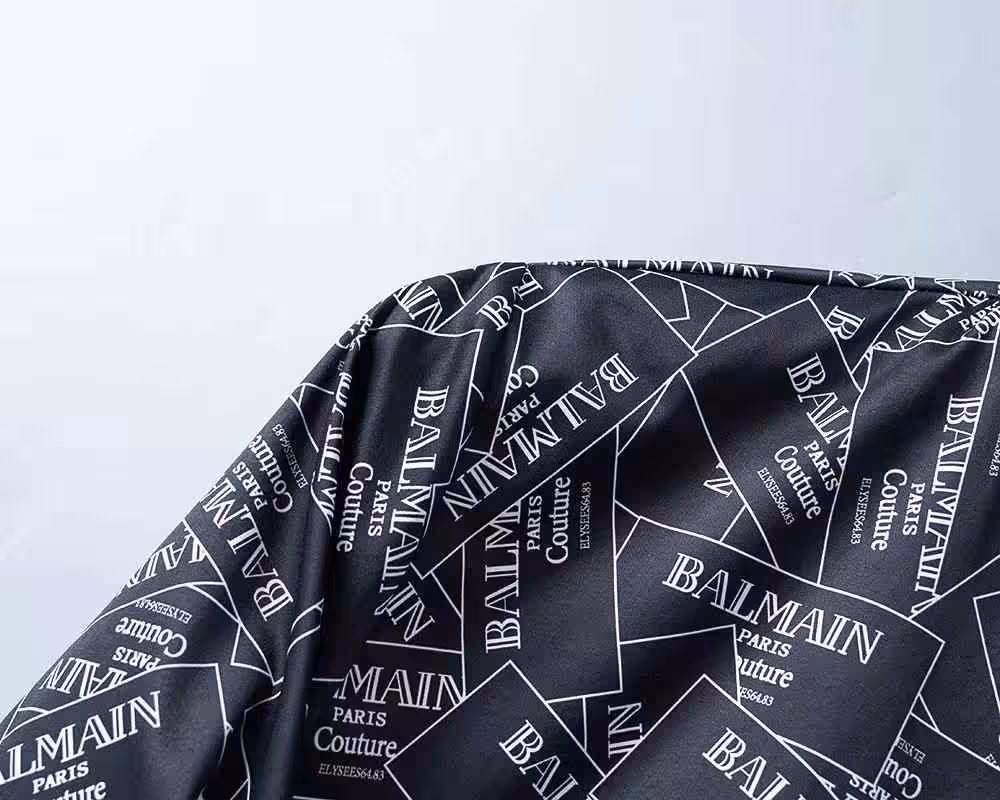 Balmain Monogram Wind Cheater Jacket