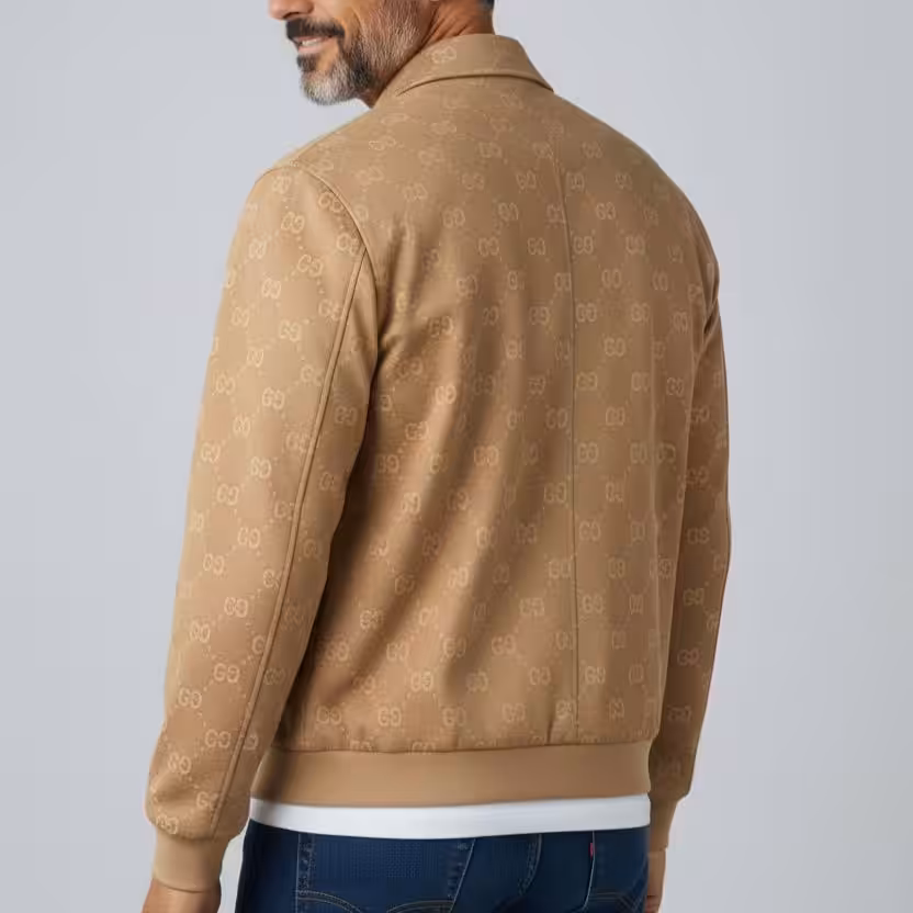 Gucci GG Embossed Wind Cheater Jacket