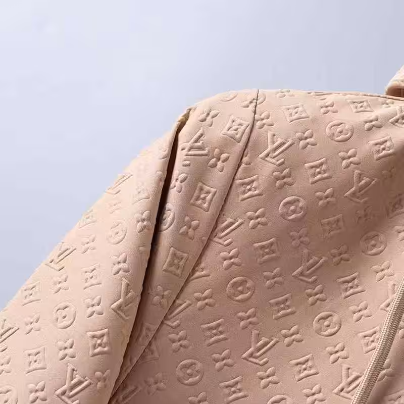 Louis Vuitton Embossed Khaki Wind Cheater Jacket