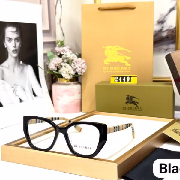 WhatsApp Image 2026-01-06 at 6.52.35 PM Burberry Black Square Eyeglass Frame