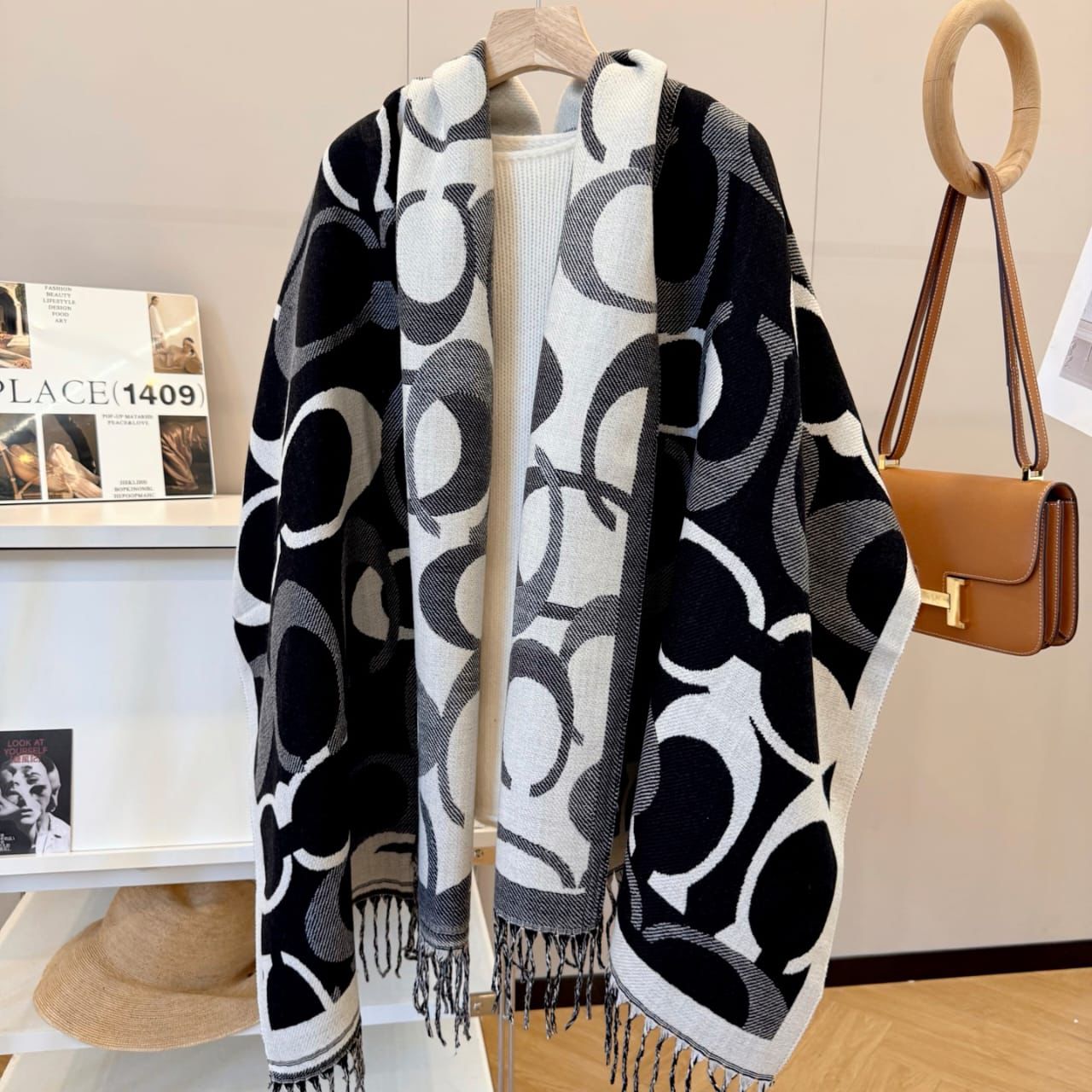 WhatsApp Image 2026-01-09 at 9.05.26 PM Coach Signature Black Monogram Stole