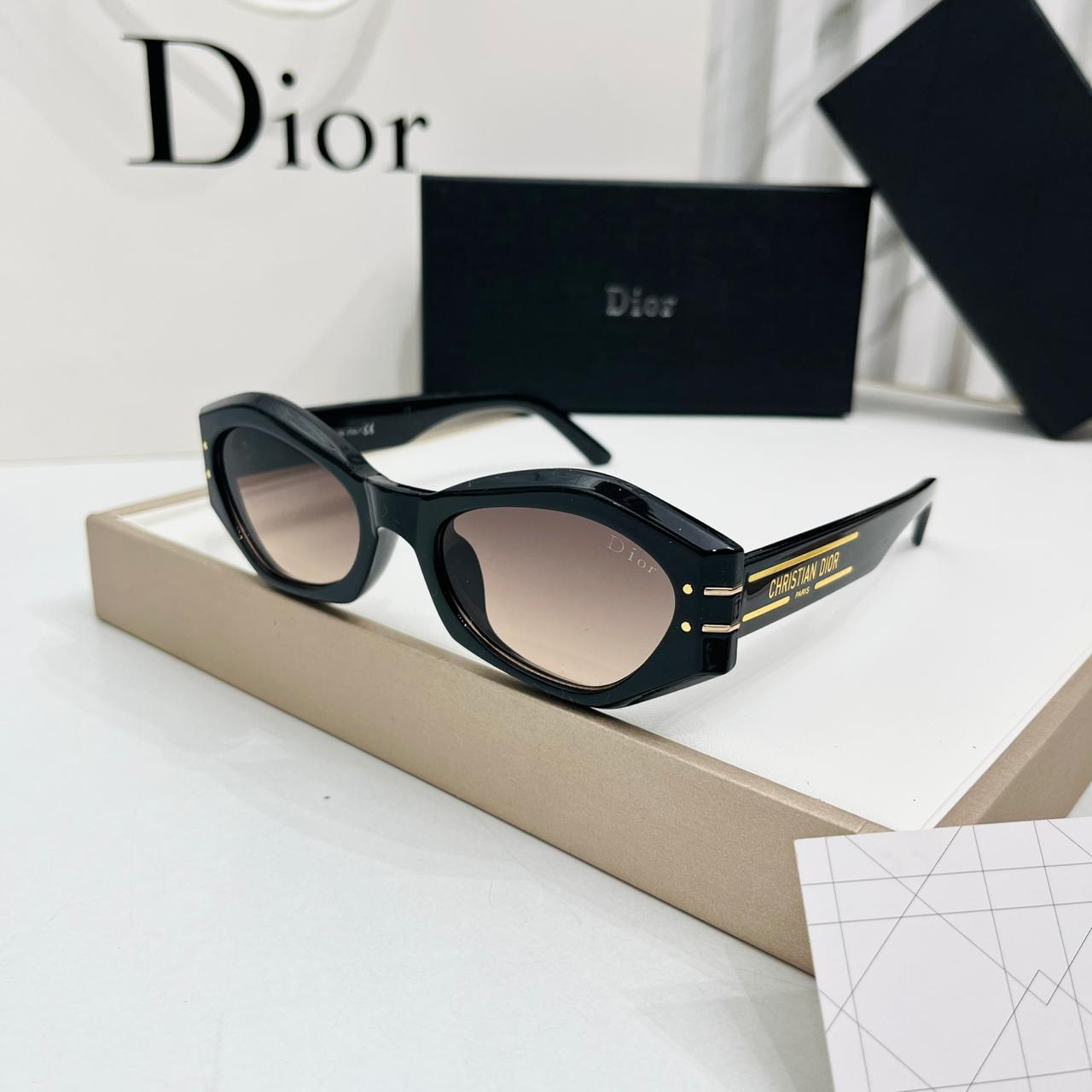 Dior Black Square Women Sunglasses