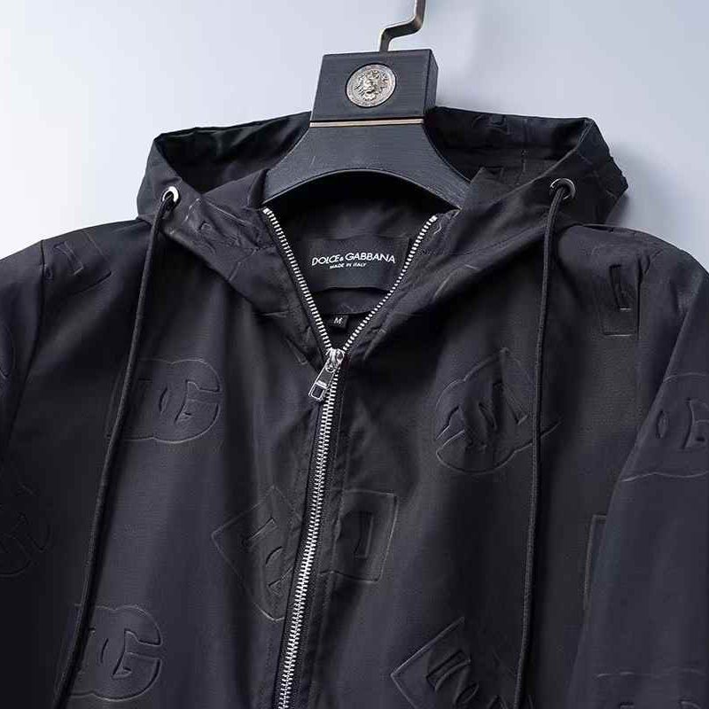 D&G Black Wind Cheater Jacket