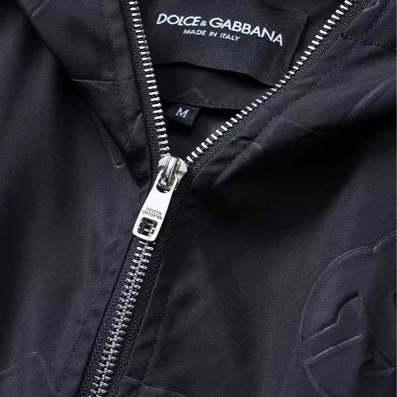 D&G Black Wind Cheater Jacket