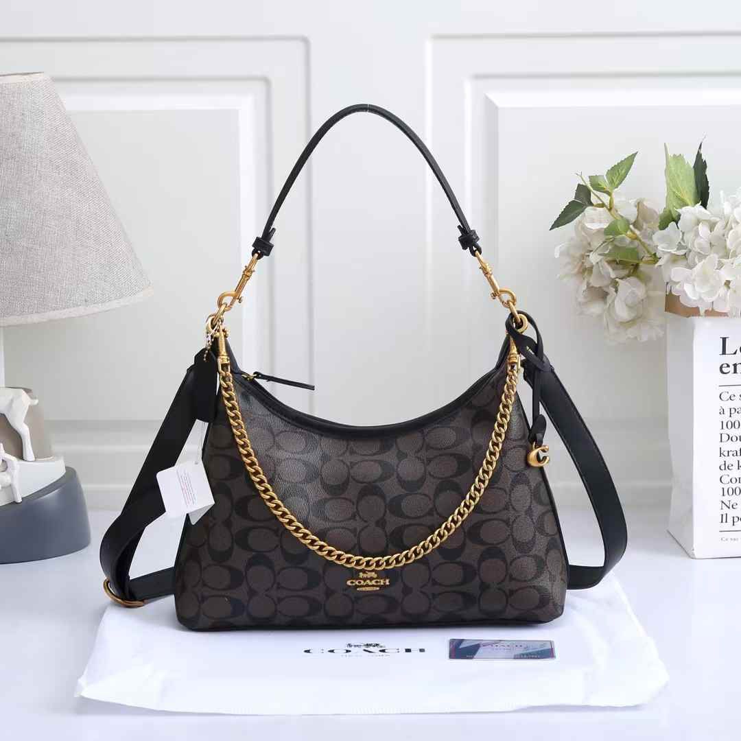 WhatsApp Image 2026-01-18 at 12.25.35 AM Coach Juliet 25 Coffee Black Color Hobo Bag