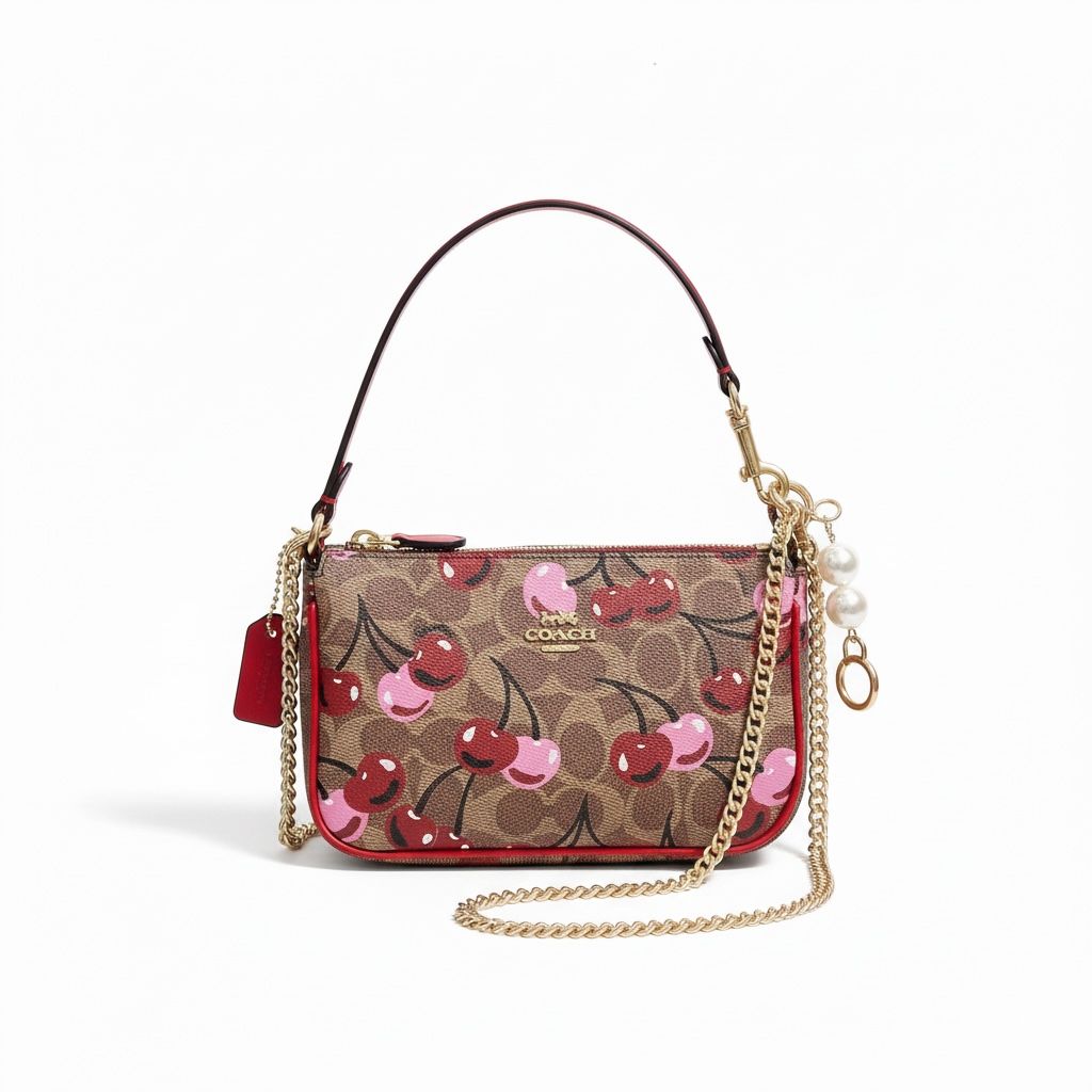 WhatsApp Image 2026-01-20 at 6.52.02 PM Coach Nolita 19 Strawbery Shoulder Bag (With Box)