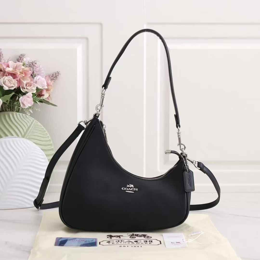 WhatsApp Image 2026-01-24 at 6.29.03 PM Coach Teri Twisted Black Shoulder Bag (With Box)