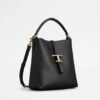Tods T Timeless Black Bucket Bag (With Box)