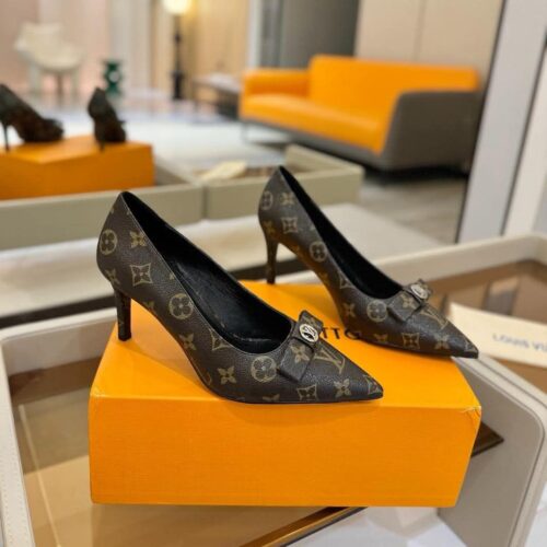 Louis Vuitton Louise Bow Monogram Pump