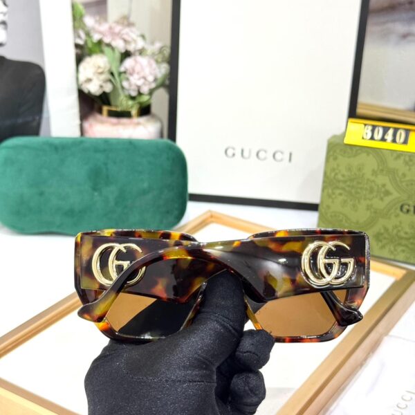 Gucci Square Brown Sunglass For Women