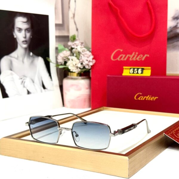 WhatsApp Image 2026-02-11 at 6.26.55 PM Cartier Rectangular Blue Sunglass For Men