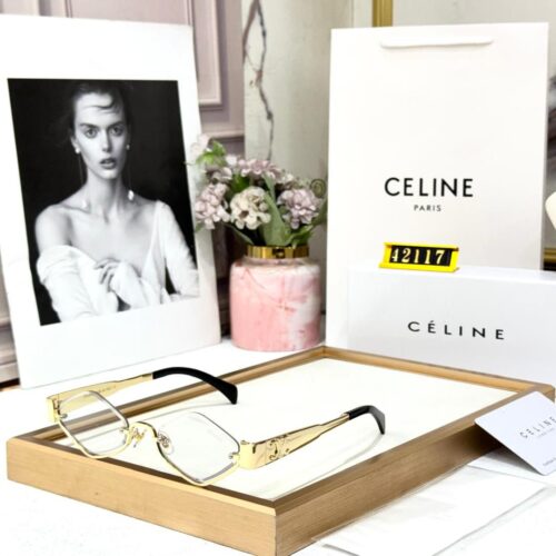 Celine Clear Hexagon Sunglass For Women