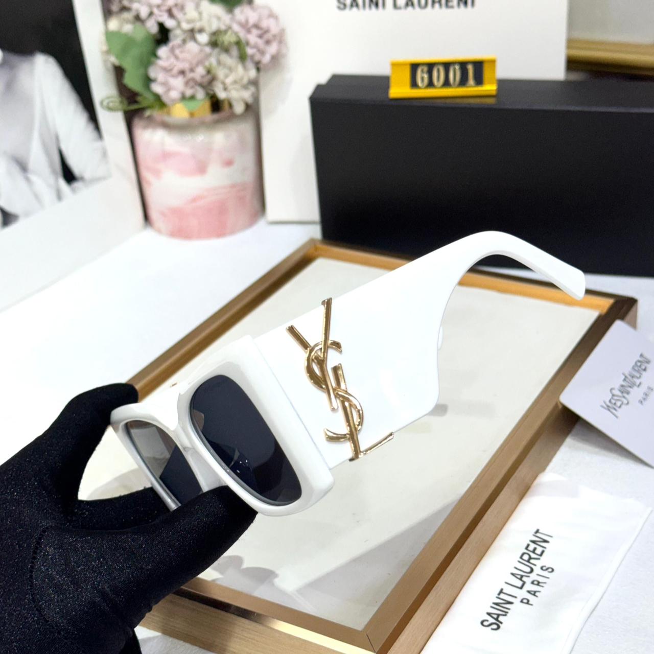 Ysl Blaze White Sunglass for Women