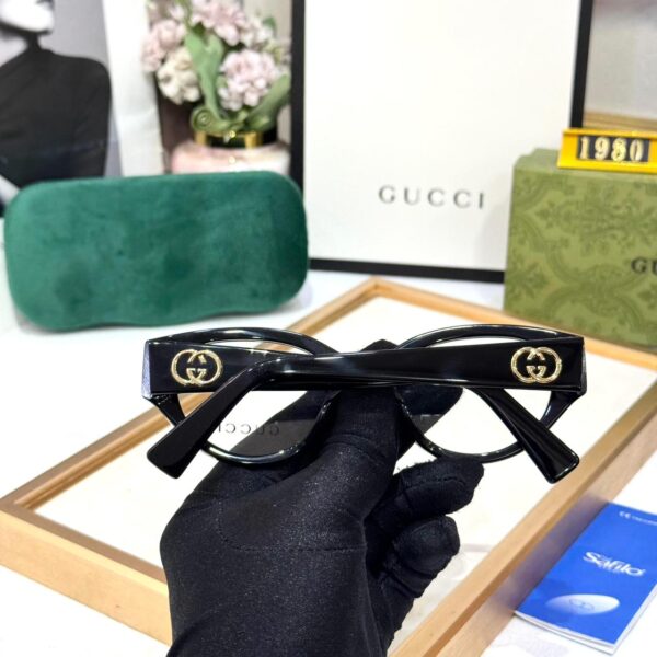 Gucci Black Cat-Eye Optical Eyeglasses for Women