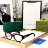 Gucci Black Brown Cat-Eye Optical Eyeglasses for Women