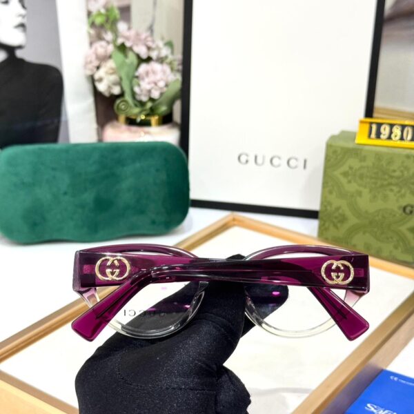 Gucci Pink Cat-Eye Optical Eyeglasses for Women