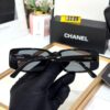 Chanel Black Rectangular Women Sunglass