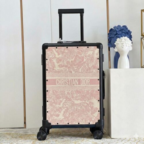 WhatsApp Image 2026-02-17 at 12.02.31 AM Dior Tiger Pink Color 20 Inch Cabin Trolley Bag